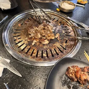 Table Top Business  Thin Pork Belly Cooked.