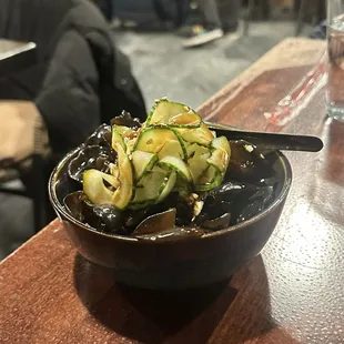 black mushrooms  @davideatsdc