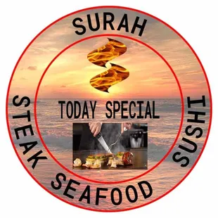 What is SURAH.  It's not just a meal.  It's EXPERIENCE.  Together around table. Watch TEPPANYAKI. Fire... Volcaino...Train... Listen ... Tak