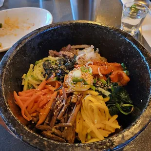 Kimchi Dolsot Bibimbap