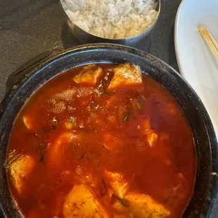 Seafood Tofu Stew