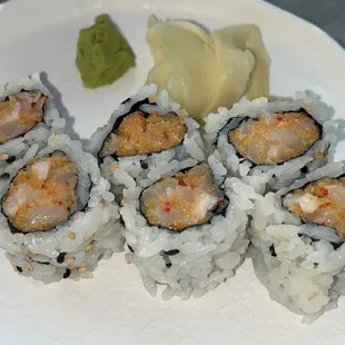 SPICY SCALLOP WITH CRUNCH