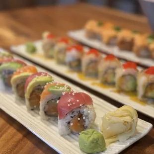 food, sushi and sashimi, sushi, sashimi