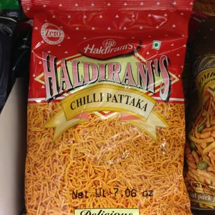 Pattaka: Indian snacks.