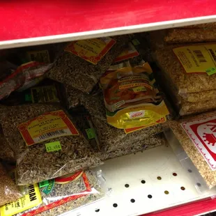 Lots of spices