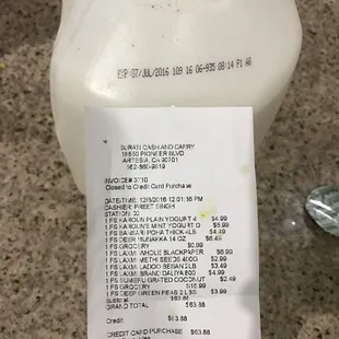 Sold 5 months old yogurt milk.