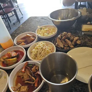 Side dishes are not.too bad
