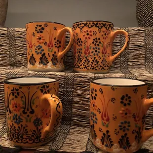 Mugs for sale in the marketplace