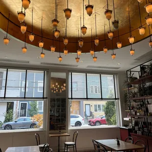 Cafe near entrance