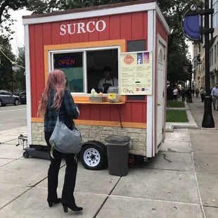 surco mexican food cart