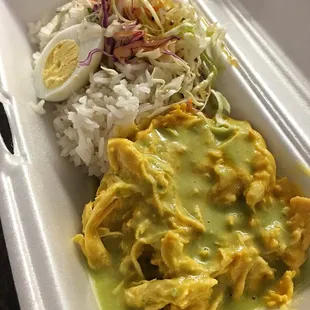 Chili chicken - my favorite from this food cart!