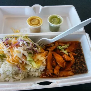 Large chicken Adobo