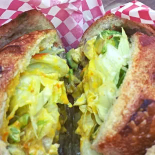 The Super Lomo sandwich is not recommended when wearing a white shirt, but I loved the flavor combinations