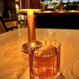 Possibly one of the best old-fashioneds I've ever had in my life.