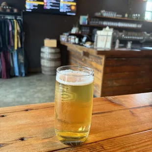 Pilsner from the pub next-door