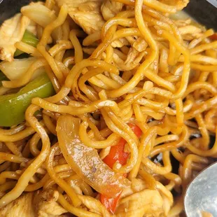 Drunken Chow Mein noodles