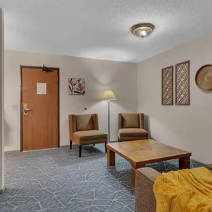 King Suite Poolview Living Area