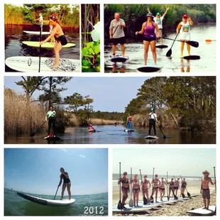 Stand Up Paddling on the Bay or in the Ocean