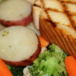 a plate of food