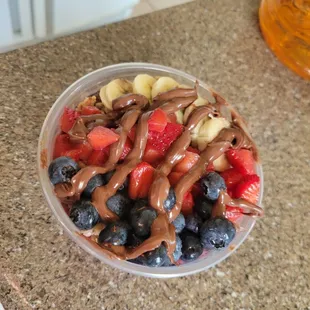 I cant remember the actual name of the item but it has Nutella and it was SO SO SO good.