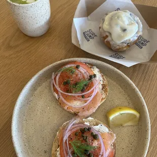 Smoked Salmon Bagel
