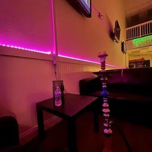 a hookah on a table