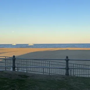 View from wall of windows