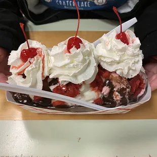 Old Fashioned Banana Split