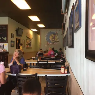 sushi and sashimi, interior