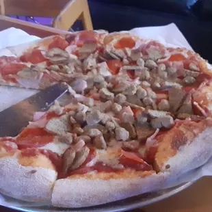 Meat lover pizza