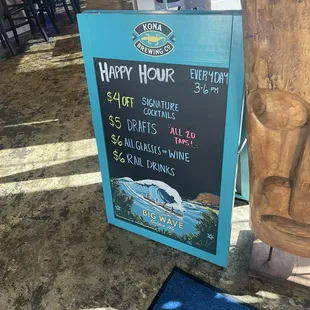 Happy hour deals