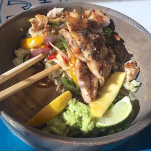 Ahi Tuna Lava Bowl