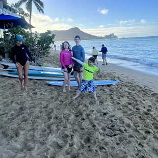 First day surfing plans