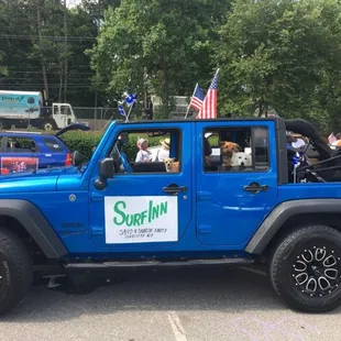 Surf Inn supporting the 50th Anniversary of the Hickory Grove 4th of July Parade