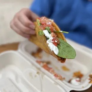 Al Pastor Crunchy Taco