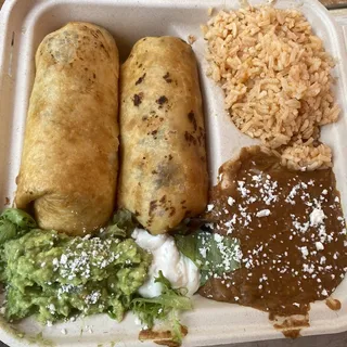2 Piece Chimichanga Plate