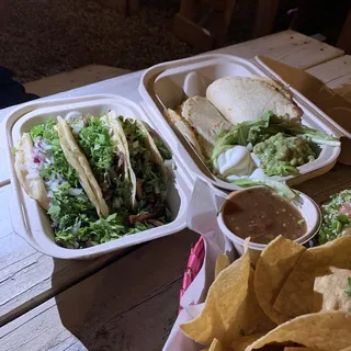 2 Piece Tacos Plate