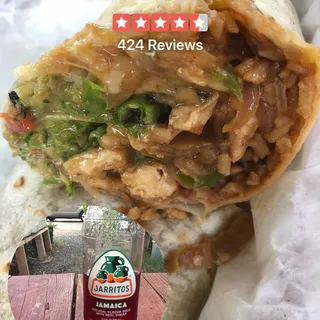 13" Fajita Burrito