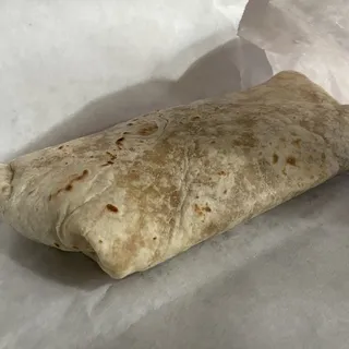 Bean, Cheese and Rice Burrito