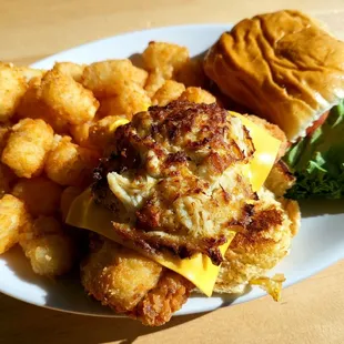 Blue Shell Crab Cakes