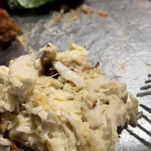 a plate of food on a table