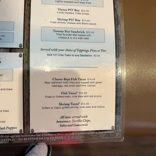 Menu 6/2023