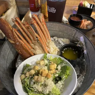 AYCE crab legs ($55/pp)