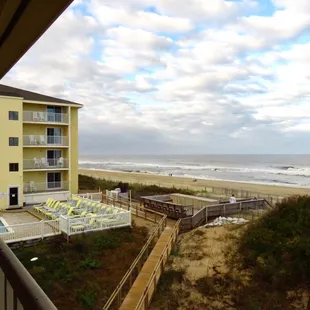 View from balcony - South Bldg Deluxe Oceanfront King