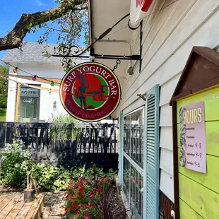 Front of restaurant