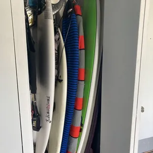 A closet full of SBF boards