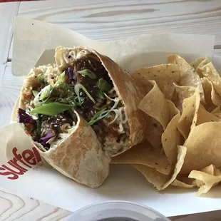 Short Rib Ramen Burrito