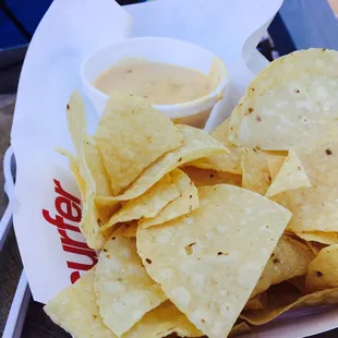 Chips and Queso