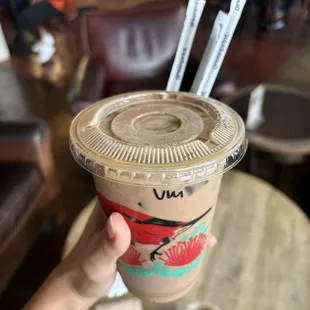 Volcano espresso coffee drink