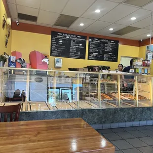 Donuts were almost sold out...must be good